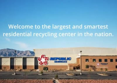 Largest, Smartest Residential Recycling Center in North America