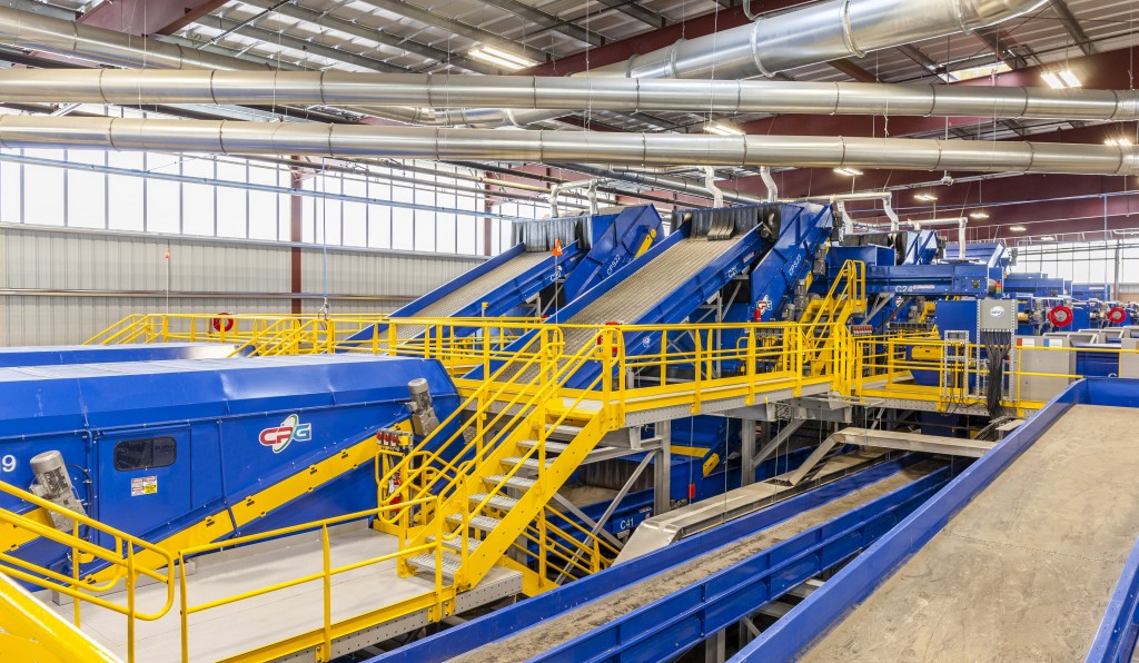 Largest and Smartest Residential Recycling Center in North America