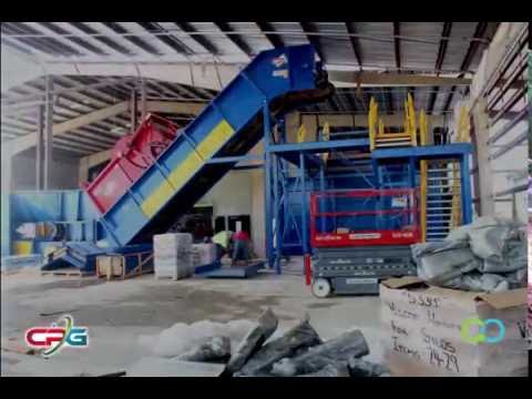 Time-lapse of Scott County Waste Commission Equipment Installation