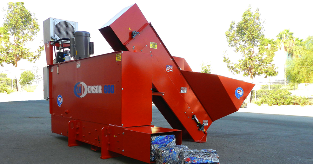 Can Densifiers | Aluminum Container Compaction Equipment | CP Group